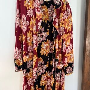 We The Free Multicolor Floral Jacket